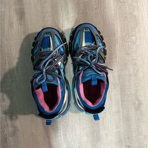 Balenciaga Sneakers in Blue and Pink